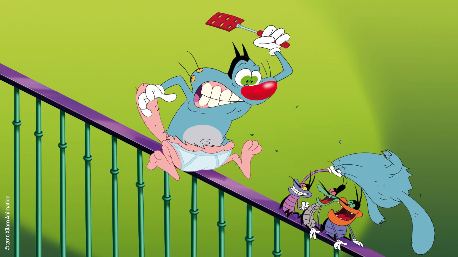 oggy et les cafards